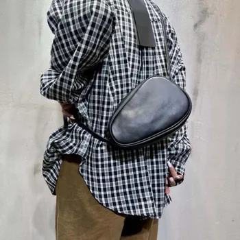 Hakiki Deri Telefon Kılıfı İnek Derisi Crossbody Göğüs Çanta telefon kılıfı Cep Telefonu Kapağı Kadın Alışveriş omuz çantaları