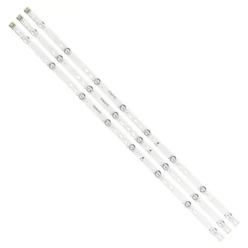 Kiti / 3 adet LED şeritler İçin L40F3303B L40F3800A 40FS3750TGAA 40F3800 LED40D2710