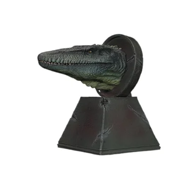 Nanmu Dinozor Ejderha Mosasaurus efendisi Abyss Başkanı Büstleri Heykeli Mıknatıs İle Klasik Oyuncaklar Boys İçin Hayvan Modeli